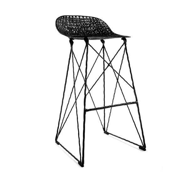 carbon bar stool by moooi 2