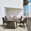 Outdoor dining table from B&B Italia