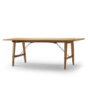 Carl Hansen and son Hunting Table