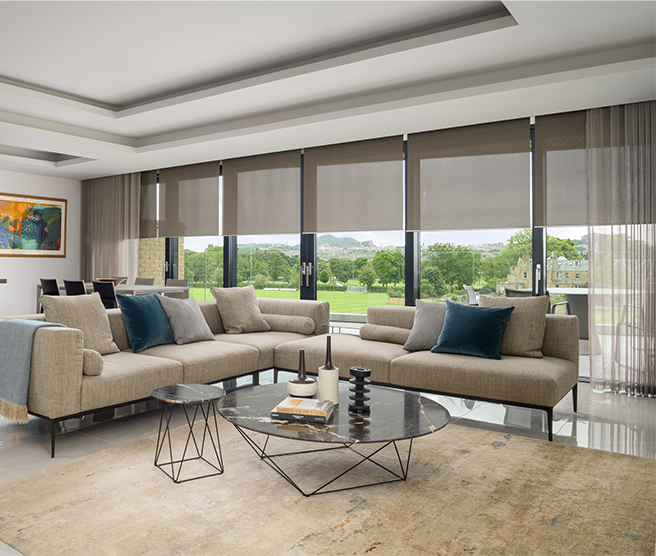 contemporary blinds silent gliss
