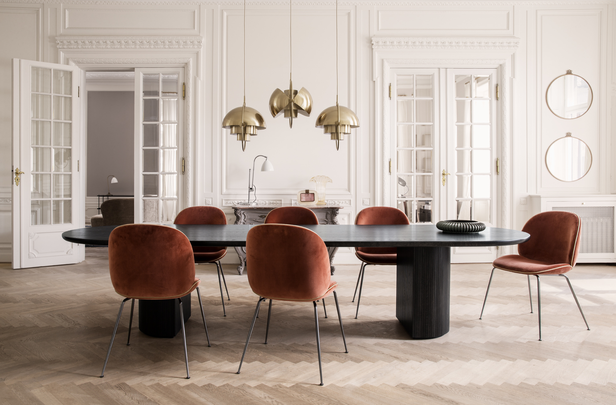 Gubi Beetle Dining Chairs