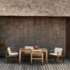 Carl Hansen and son outdoor dining table
