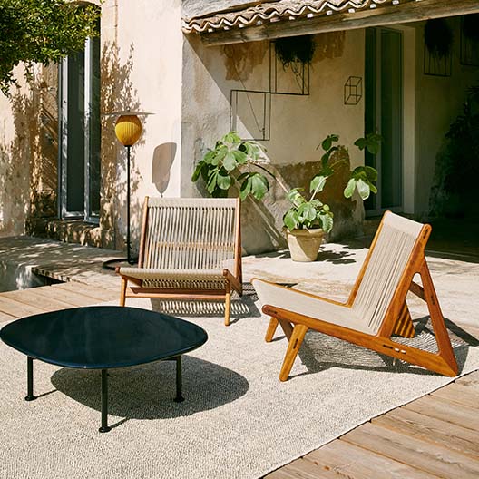 MR01 Initial Lounge Chair Outdoor Gubi - Tangram Furnishers