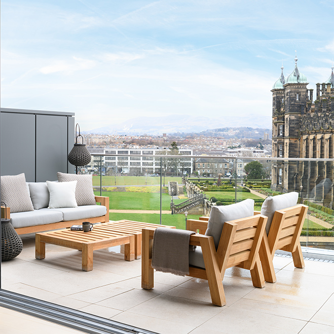 contemporary outdoor furniture edinburgh