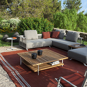solaria outdoor coffee table